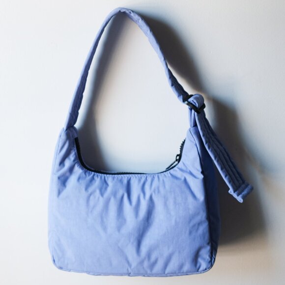 Baggu Mini Nylon Shoulder Bag in Bluebell - Picture 2 of 4